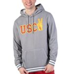 Ultra Game mens 240 Gsm Poly Dri Fleece Pullov Hooded Sweatshirt, Heather Gray, Medium